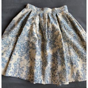 Custom made unique pattern skirt